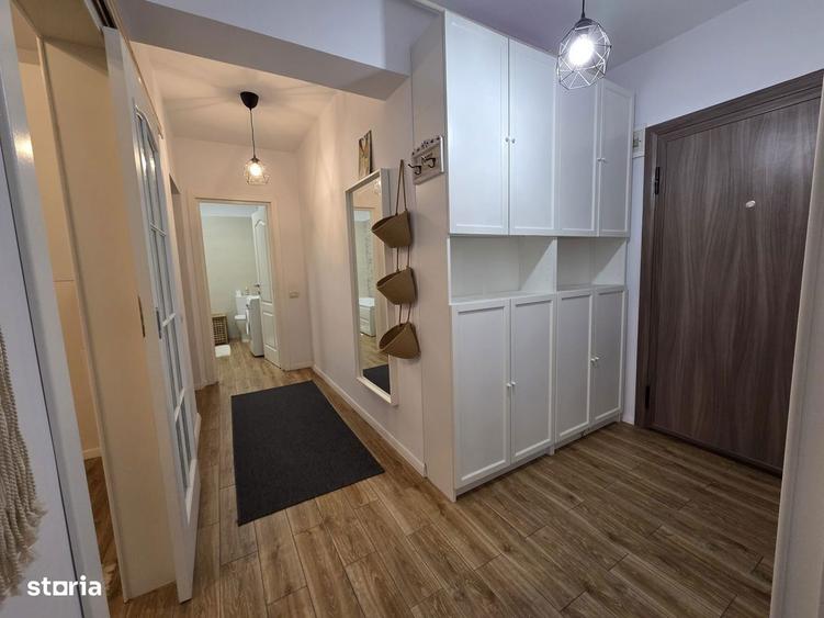 Apartament cu 2 camere semidecomandat, mobilat în Dobroești