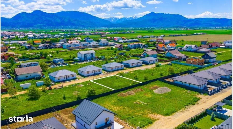 Teren de 550 mp, în Tărlungeni