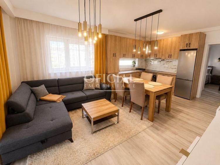 Apartament cu 3 camere semidecomandat, mobilat în Florești
