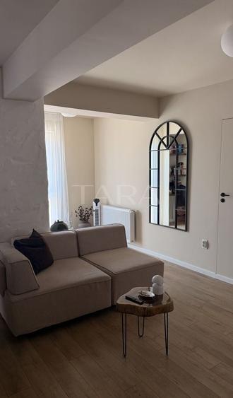 Apartament cu 2 camere semidecomandat, mobilat în Dâmbul Rotund