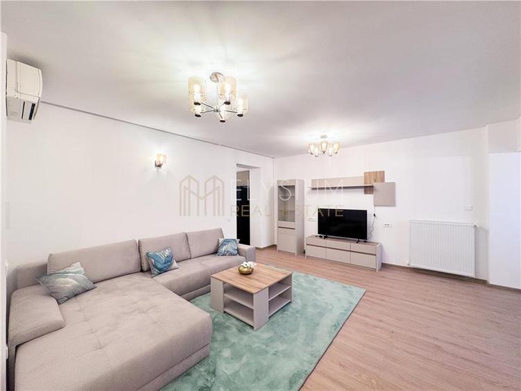 Apartament cu 3 camere semidecomandat, mobilat în Floreasca