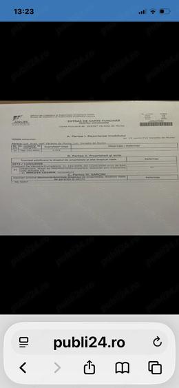 Teren de 2447 mp, în Central
