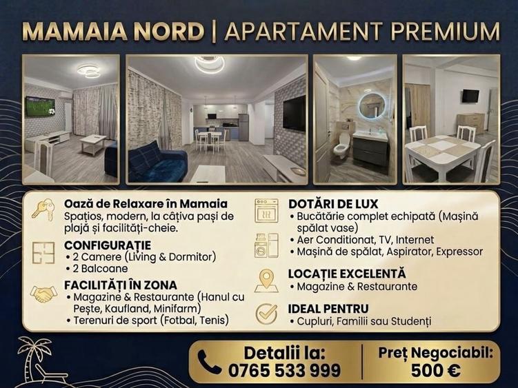 Apartament cu 2 camere în Nord