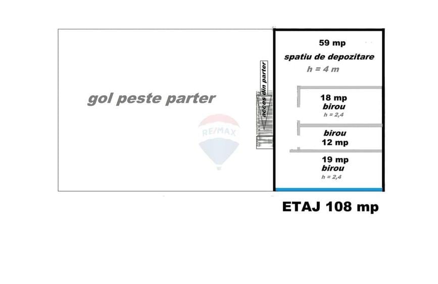 Spațiu comercial, de 432 mp, în Uzina 2