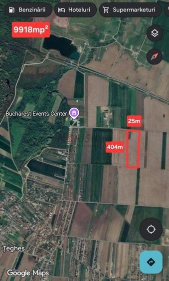 Teren Construcții intravilan de 1500 mp, în Domnești