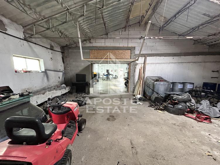 Spațiu industrial, de 200 mp, în Chevereșu Mare
