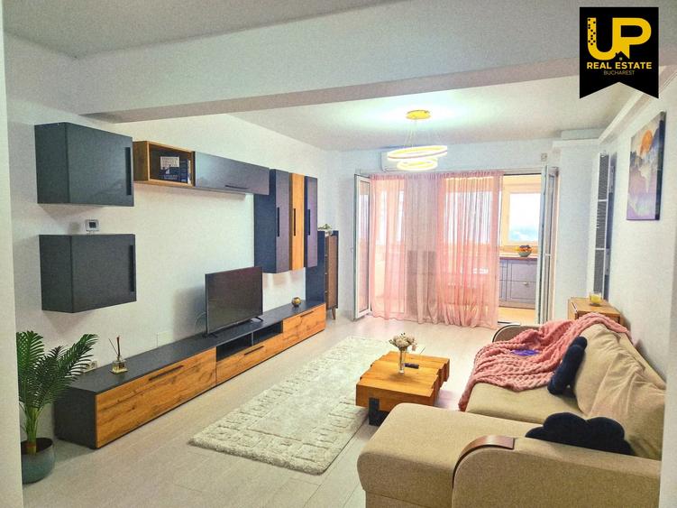 Apartament cu 2 camere semidecomandat, mobilat în Rahova