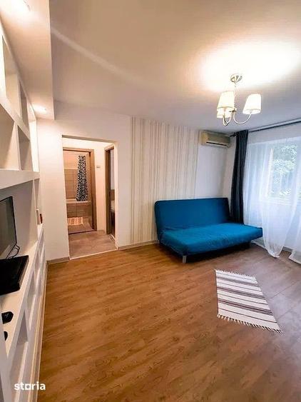 Apartament cu 2 camere semidecomandat, mobilat în Gara de Nord
