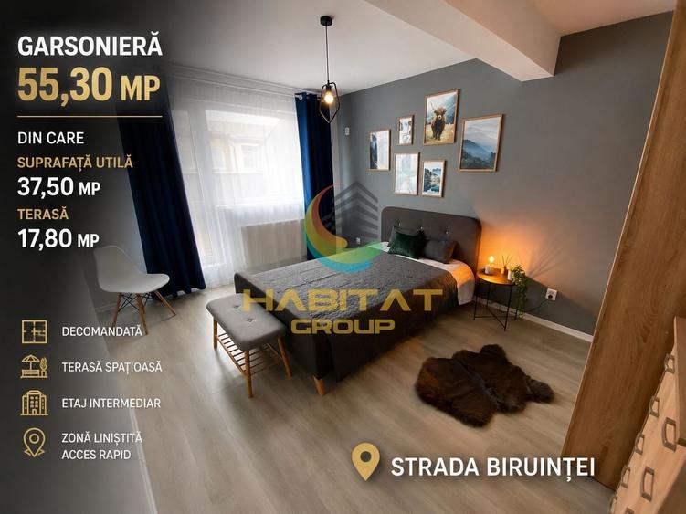 Garsonieră decomandată în Central