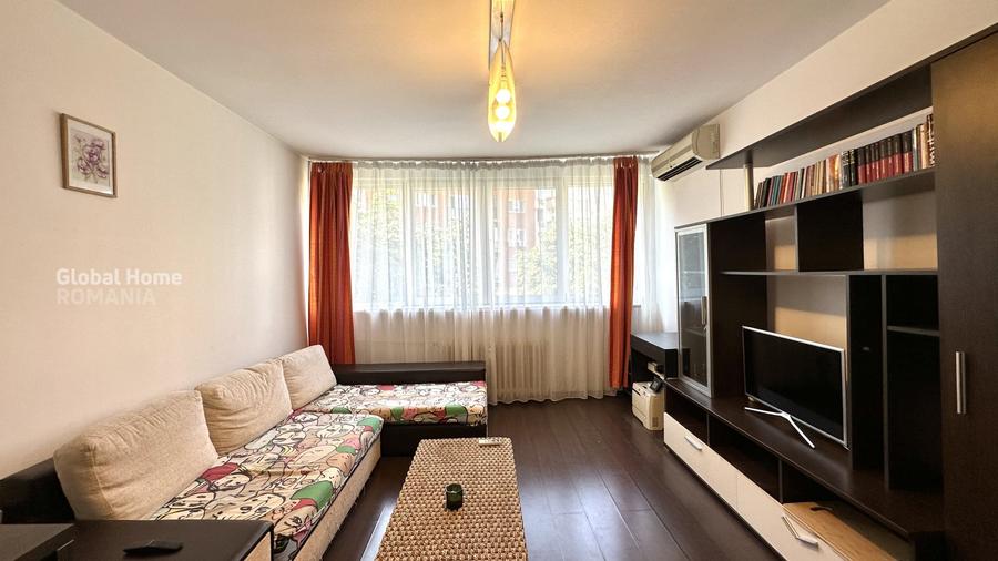 Apartament cu 2 camere decomandat, mobilat în Calea Victoriei