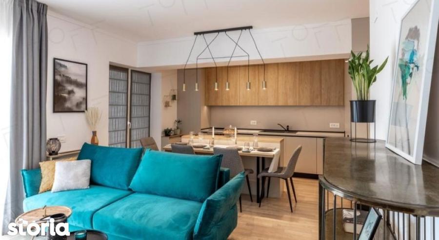 Apartament cu 3 camere, mobilat în Domenii
