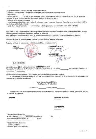 Vand 1100mp teren intravilan strada Plopilor 22C/Brasov - 2
