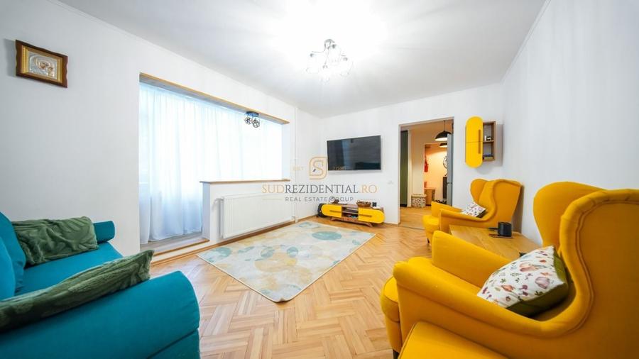Apartament 3 camere, Emil Racovita, acces facil metrou Piata Sudului - 1