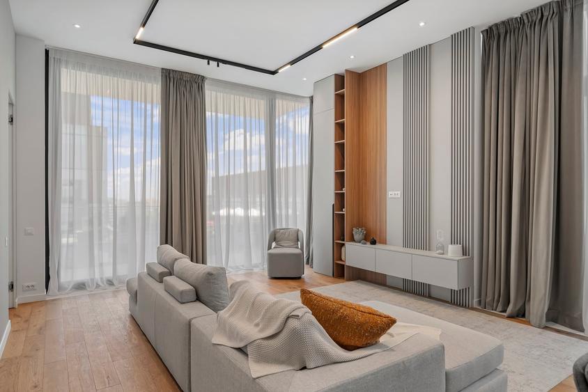 Apartament cu 4 camere semidecomandat, mobilat în Cotroceni