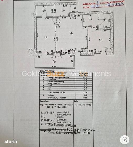 Apartament de vanzare 3 camere | Cortina 126