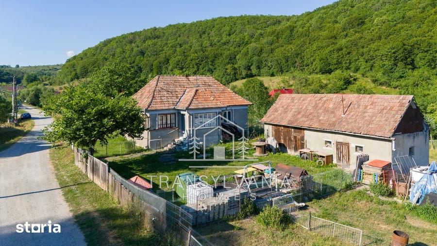 Casa 76mp cu teren de 3.463mp, sat. Vale, com. Aluni? - 1