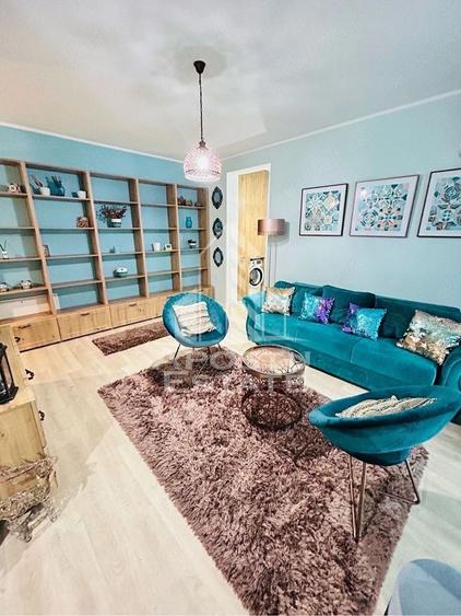 Apartament cu 2 camere semidecomandat, mobilat în Dumbrăvița