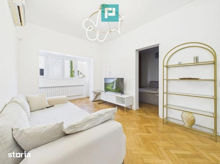 Apartament cu 2 camere, mobilat în Victoriei