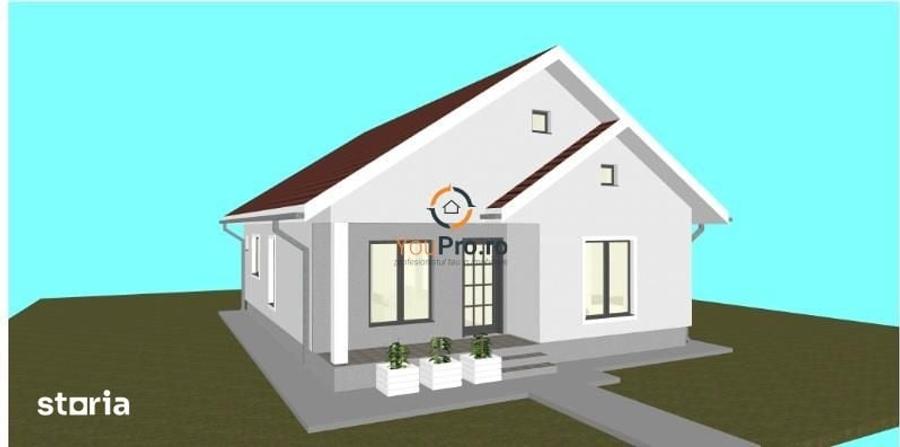 Casă cu 3 camere cu Teren 330 Mp în Sânandrei