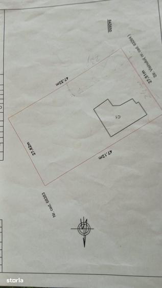 Teren de 650 mp, în Mărgineni