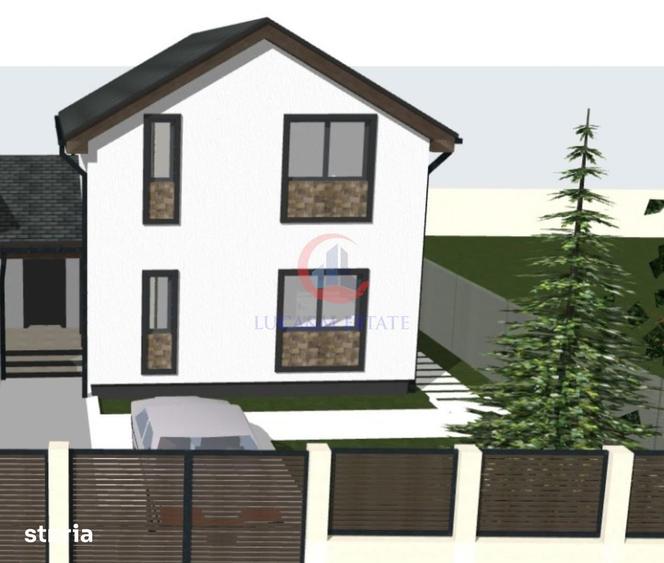 Casă cu 3 camere cu Teren 290 Mp în Bucovăț