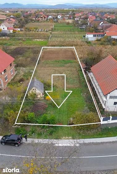 REDUCERE ! Teren Intravilan Mediesu Aurit /Zona Buna/Strada Asfaltata - 1