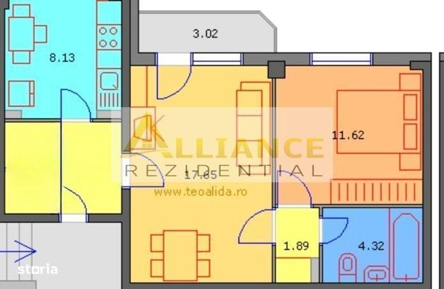 Apartament 2 camere | Huedin | 48 MP - 6