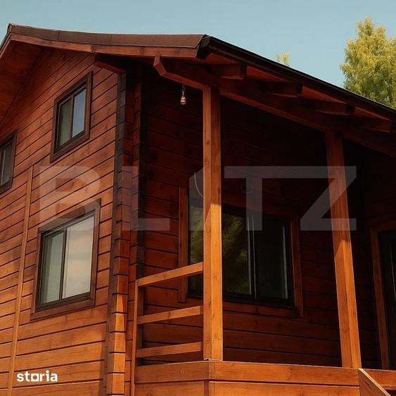 Casă cu 3 camere cu Teren 3000 Mp în Gilău