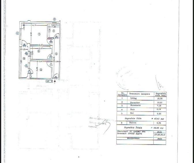 Apartament cu 2 camere decomandat în Berceni — fotografia 3