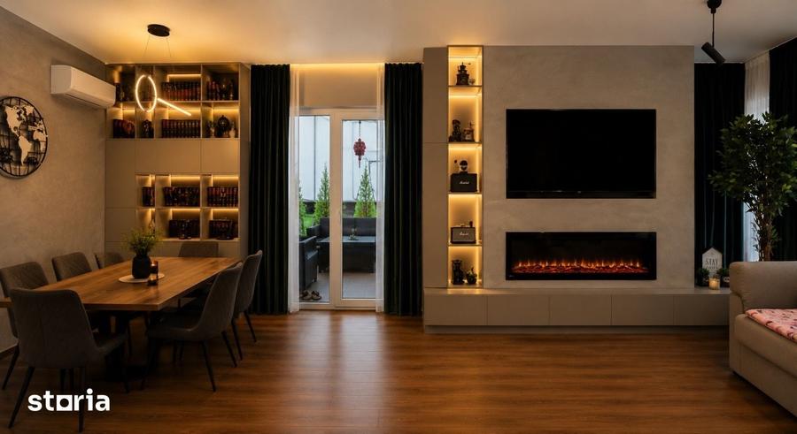 Vila individuala 126 mp construiti, mobilata si utilata modern Chiajna - 16