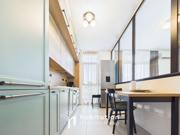 Apartament cu 2 camere semidecomandat, mobilat în Central