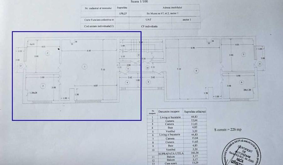 Spațiu comercial, de 85 mp, în 1 Mai