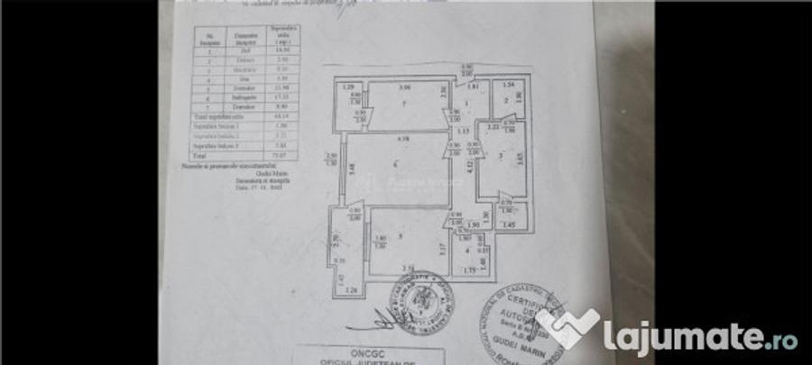 Apartament 3 cam et 2 decomandat renovat zona Colfescu - 7