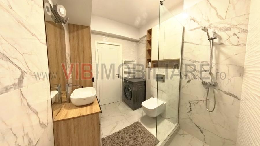 Apartament cu 2 camere semidecomandat, mobilat în Pipera