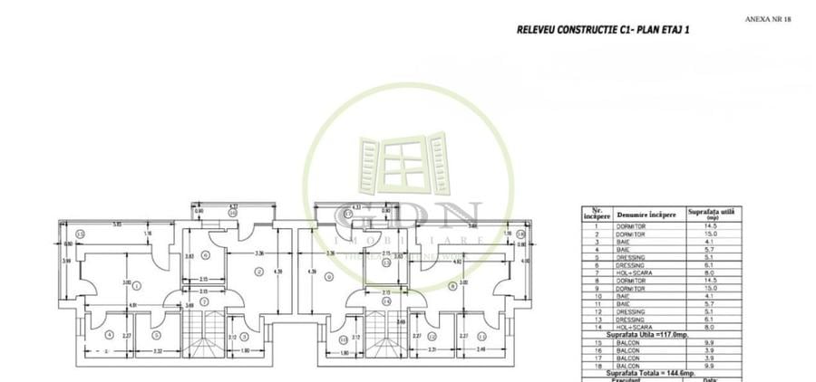 Casă cu 4 camere cu Teren 198.5 Mp în Străulești