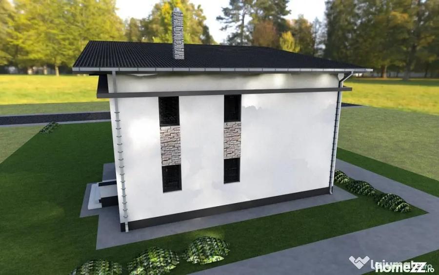 Casă cu 5 camere cu Teren 600 Mp în Marginea