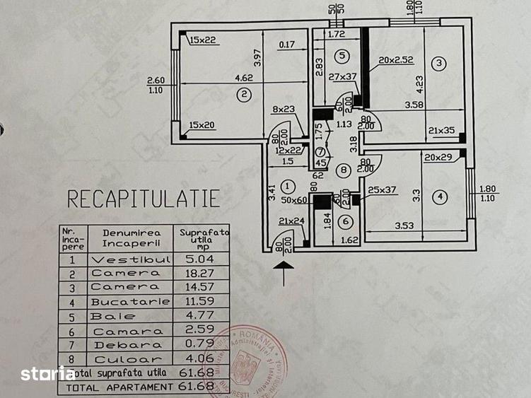 2 camere 62 mp decomandat Pia?a Alba Iulia | parter | ideal investi?ie - 8