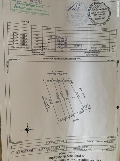 Teren de 23333 mp, în Lazu