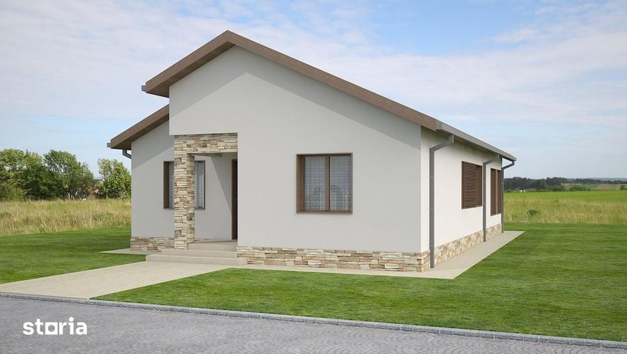 Casă cu 4 camere cu Teren 500 Mp în Biharia