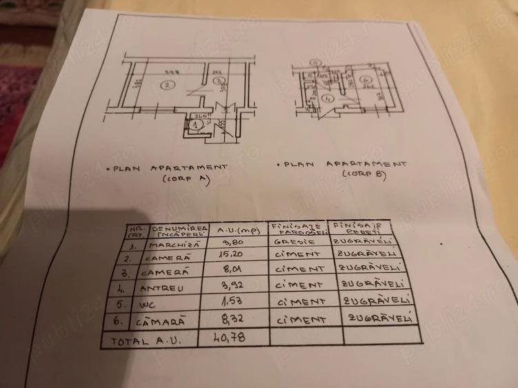 Casă cu Teren 50 Mp în Matei Voievod