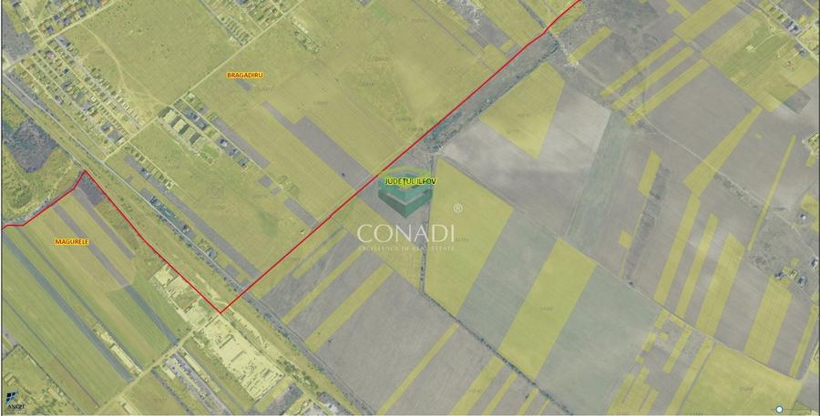 Teren Construcții intravilan de 30000 mp, în Nord