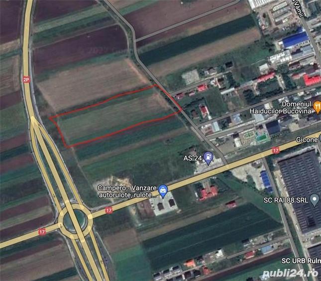 Teren de 6000 mp, în Șcheia