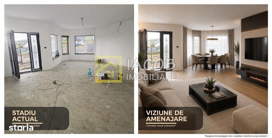 Casă cu 3 camere cu Teren 400 Mp în Central