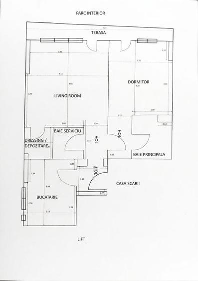 Apartament cu 5 camere decomandat în Eroii Revoluției