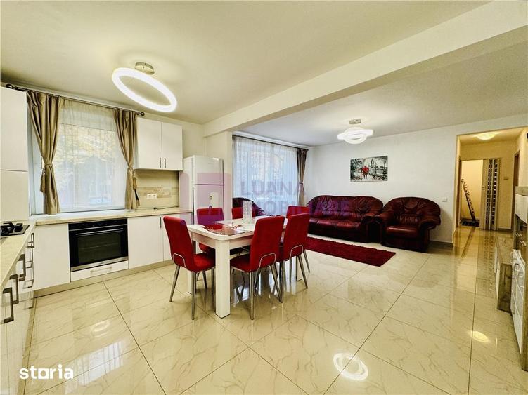 Apartament cu 3 camere, mobilat în Central