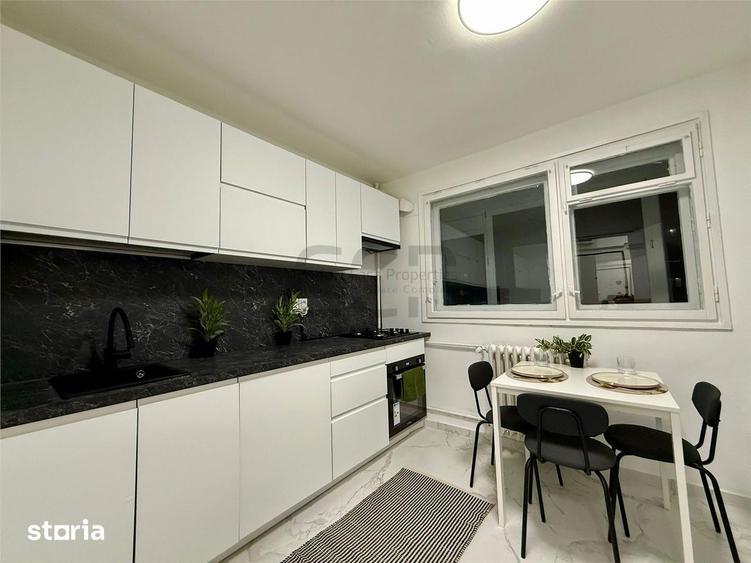 Apartament cu 3 camere semidecomandat, mobilat în Vitan