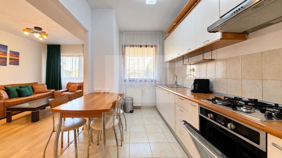 Apartament cu 2 camere semidecomandat, mobilat în Mărăști