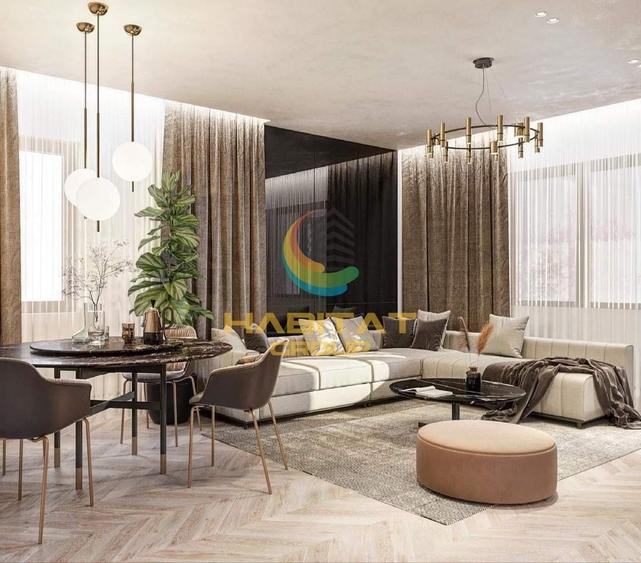 Apartament cu 3 camere semidecomandat în Brâncoveanu