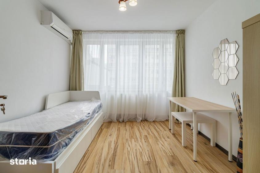 Apartament cu 3 camere semidecomandat, mobilat în Iancului