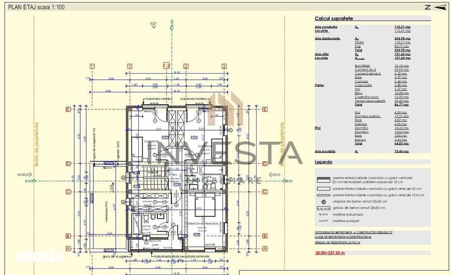 CASA INDIVIDUALA DE VANZARE SOPOR 800MP CURTE